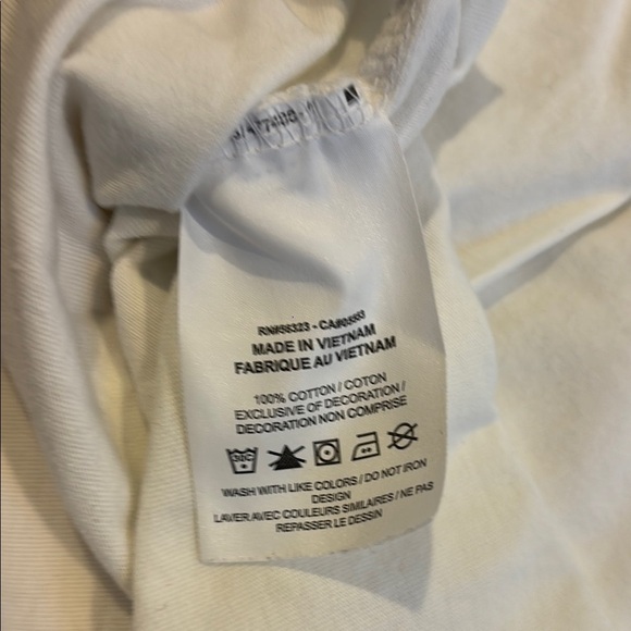 Nike Boys White and Red Short Sleeve Tee Size M - Picture 4 of 4